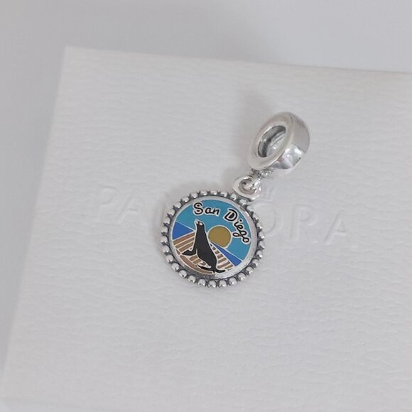 Pandora San Diego Seal Exclusive Dangle Charm - Picture 7 of 8
